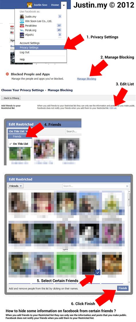 Can you hide albums on Facebook from certain friends?