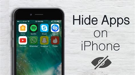 Can you hide apps completely?