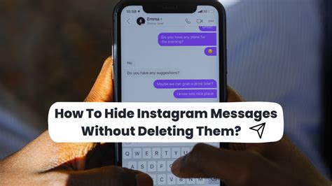 Can you hide texts without deleting?
