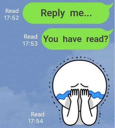 Can you hide that you read a message?