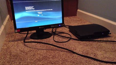 Can you hook up a PlayStation to a computer monitor?