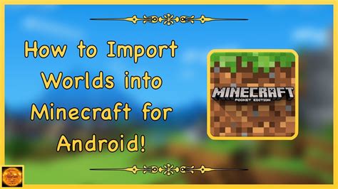 Can you import a Minecraft world?