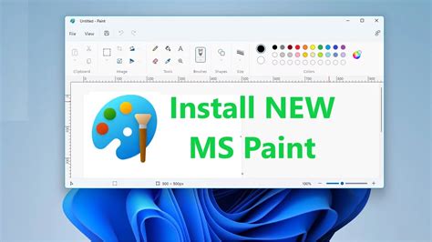 Can you install MS Paint?