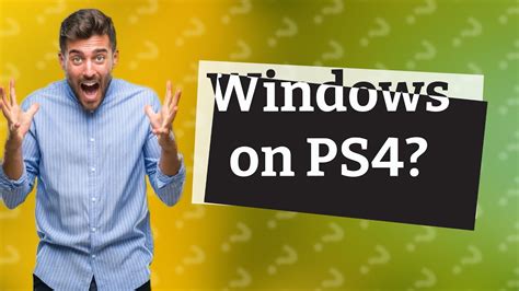 Can you install Windows on a PS4?