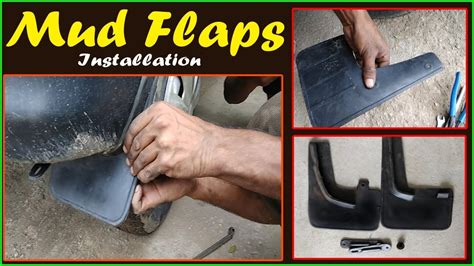 Can you install mud flaps yourself?