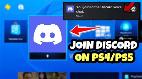 Can you join Discord voice chat on PS4?