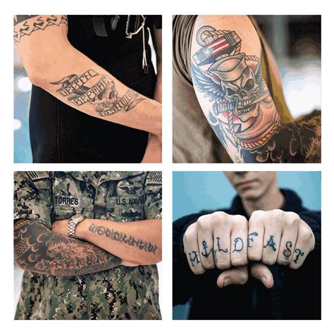 Can you join the Navy with tattoos?