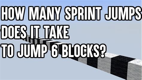 Can you jump 2 blocks in Minecraft?