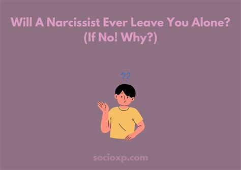 Can you just ghost a narcissist?
