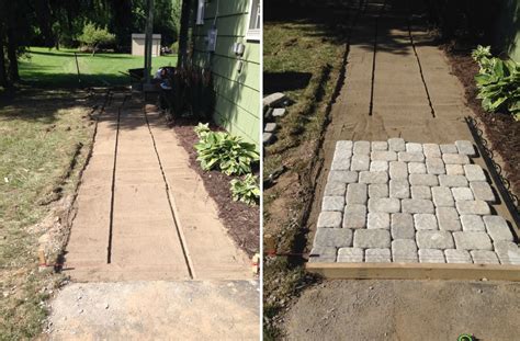 Can you just lay pavers on grass?