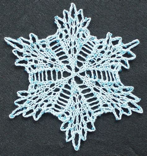 Can you knit snowflakes?