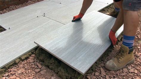 Can you lay slabs on just sand?