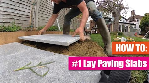 Can you lay slabs yourself?
