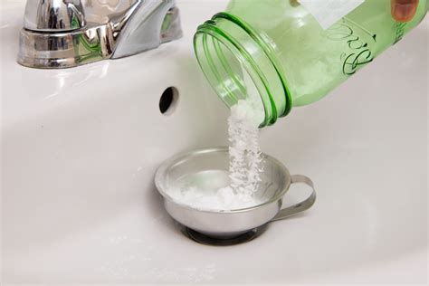 Can you leave baking soda and vinegar in drain overnight?
