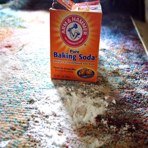 Can you leave baking soda on fabric overnight?