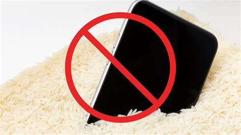Can you leave your phone in rice too long?