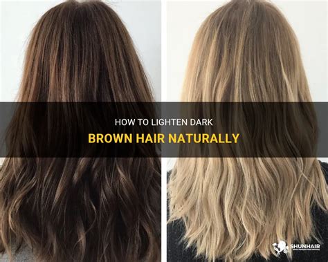 Can you lighten brown hair naturally?