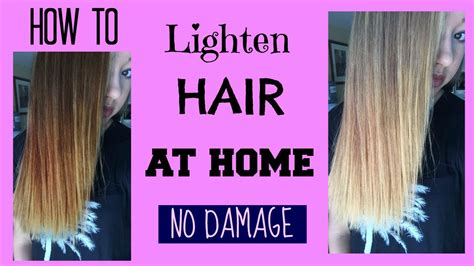 Can you lighten hair without damage?
