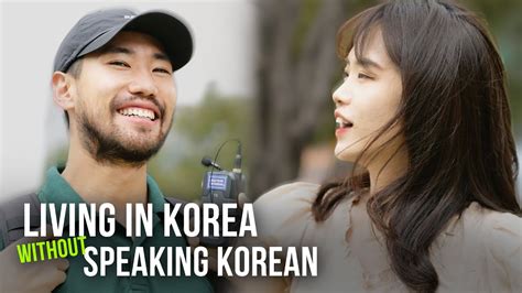 Can you live in Korea without knowing Korean?