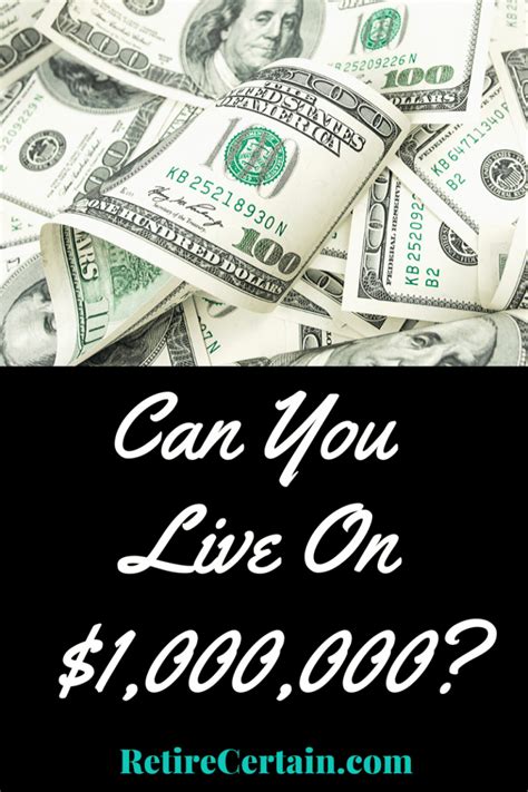 Can you live off 1.5 million dollars?
