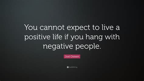 Can you live with a negative person?