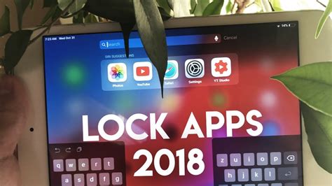 Can you lock apps on iPad?