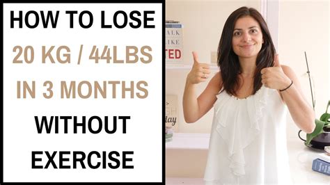 Can you lose 20 kgs in 3 months?