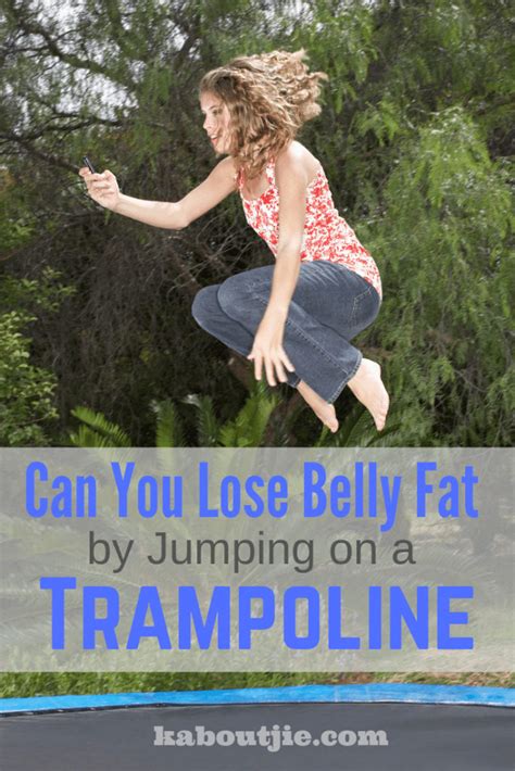 Can you lose belly fat by jumping on a trampoline?