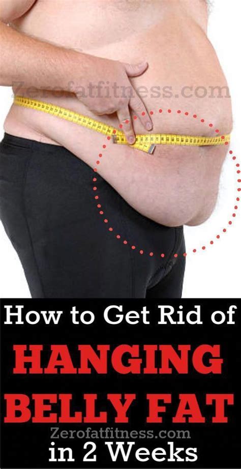 Can you lose hanging belly fat without surgery?