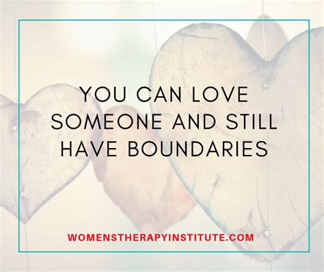 Can you love someone and still have boundaries?