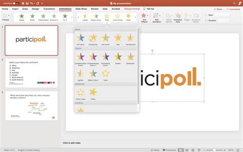 Can you make 2 Animations happen at once PowerPoint?