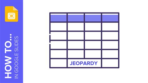 Can you make a Jeopardy game on Google Slides?