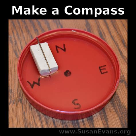 Can you make a compass from scratch?