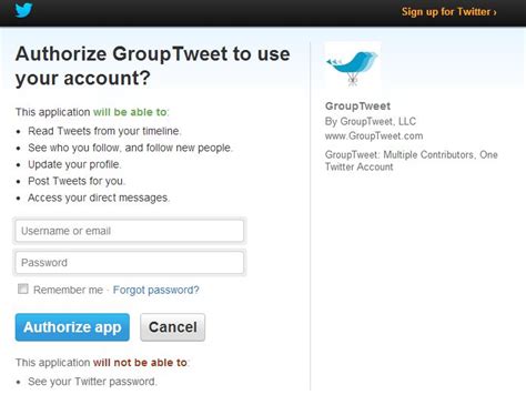 Can you make a group Twitter account?