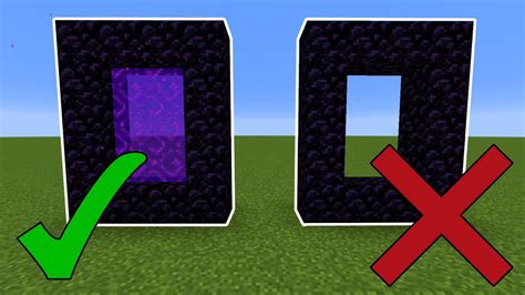 Can you make a nether portal in creative mode?