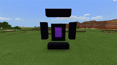 Can you make a nether portal in the ground?