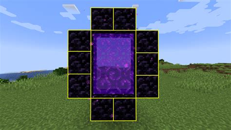 Can you make a nether portal with 9 obsidian?