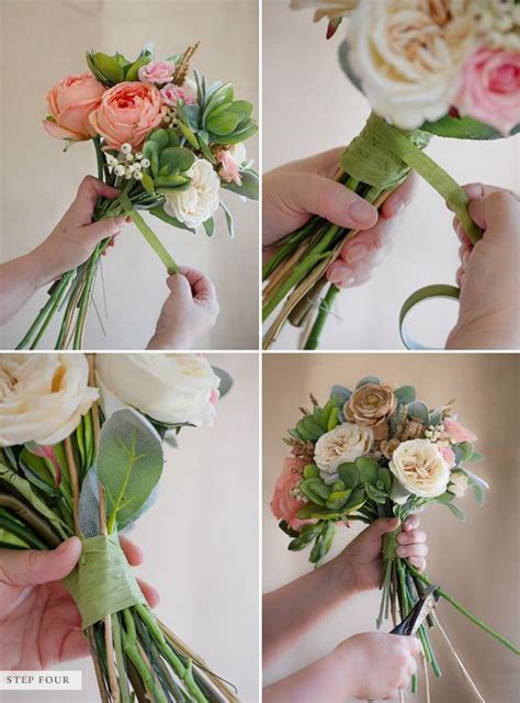 Can you make a wedding bouquet from fake flowers?