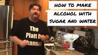 Can you make alcohol with just sugar and yeast?
