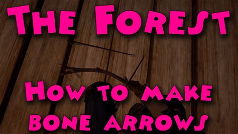 Can you make bone arrows?