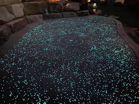 Can you make concrete glow?