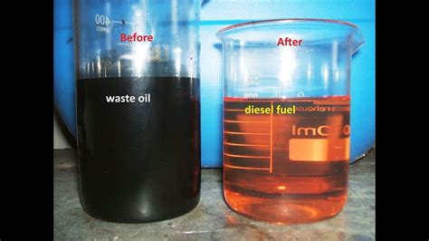 Can you make diesel fuel from used motor oil?