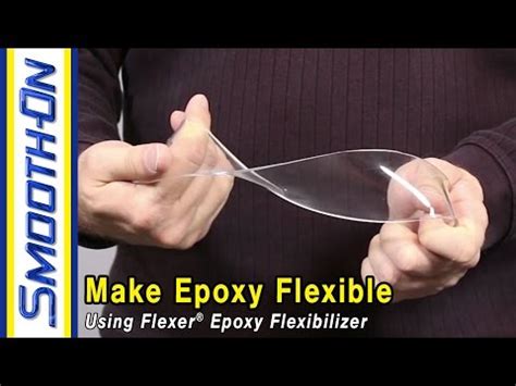 Can you make epoxy flexible?