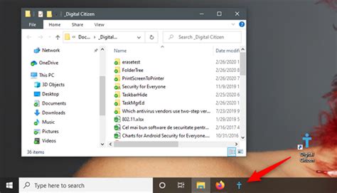 Can you make folders on taskbar?