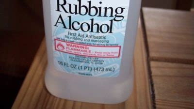 Can you make homemade rubbing alcohol?
