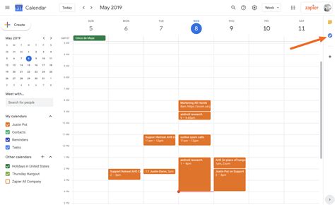 Can you make lists in Google Calendar?