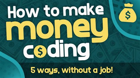 Can you make money coding without a job?