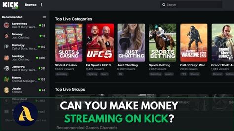 Can you make money on Kick?