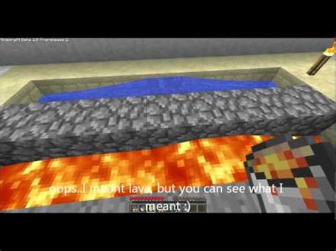 Can you make obsidian without losing lava?