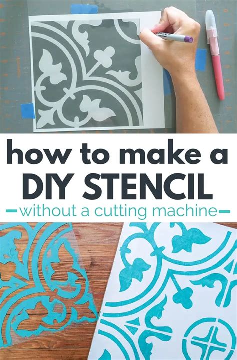 Can you make stencils with cardstock?